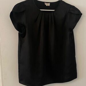Nicole Miller Elegant Black Blouse